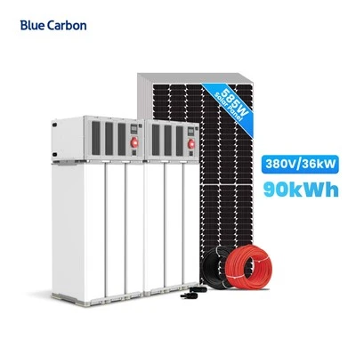 Eangach Gorm Carbóin 90kWh Córas Fuinneamh Gréine 36kW Úsáid Thionsclaíoch Gréine Tráchtála